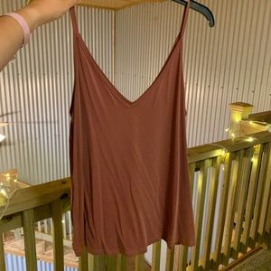 Super flowy mauve cami